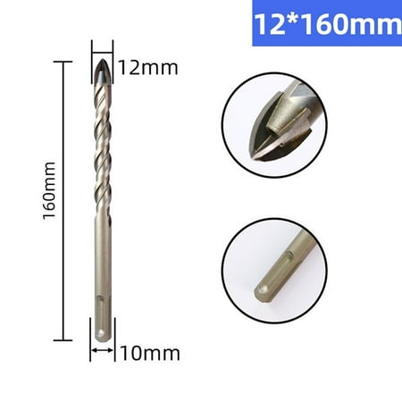 Tile Porcelain Drill Bit SDS PLUS Shank Carbide Drill Drilling for Ceramic Stone
Tile Porcelain Drill Bit SDS PLUS Shank Carbide Drill Drilling for Ceramic Stone