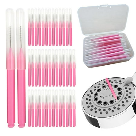 Shower Head Cleaning Brush for Small Hole 40 Pcs Light Pink Multifunctional Shower Head Cleaner Tool Anti-Clogging Nozzle with Storage Boxes Showerhead Cleaning Brushes Picks for Household Bathroom
Shower Head Cleaning Brush for Small Hole 40 Pcs Light Pink Multifunctional Shower Head Cleaner Tool Anti-Clogging Nozzle with Storage Boxes Showerhead Cleaning Brushes Picks for Household Bathroom