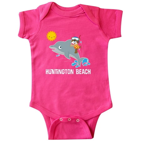 Inktastic Huntington Beach California Gift Baby Boy or Baby Girl Bodysuit