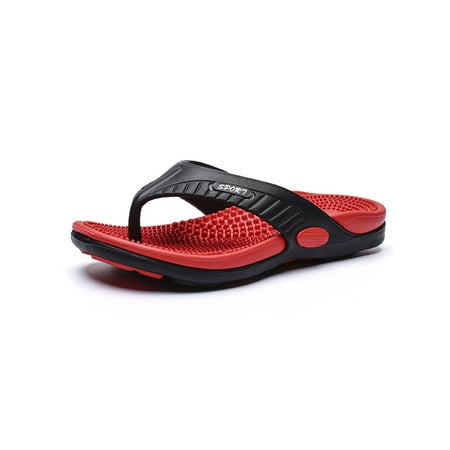 Tenmix Mens Casual Shoes Slip On Thong Sandals Beach Flip-flops Summer Slippers Men s Flat Slip-Resistant House Shoe Red 8.5
Tenmix Mens Casual Shoes Slip On Thong Sandals Beach Flip-flops Summer Slippers Men s Flat Slip-Resistant House Shoe Red 8.5
