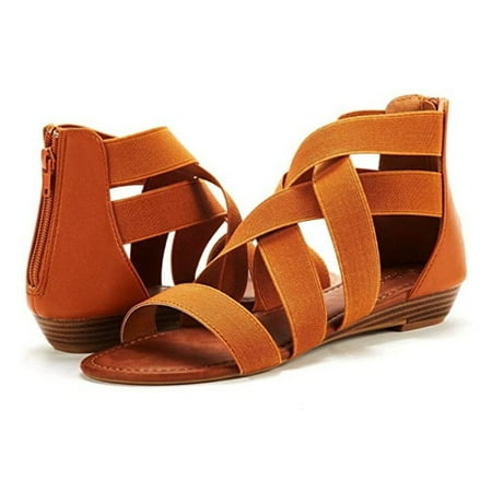 Women s Flat Sandals Open Toe Elastica Flexible Summer Gladiator Shoes Size 5-11
Women s Flat Sandals Open Toe Elastica Flexible Summer Gladiator Shoes Size 5-11