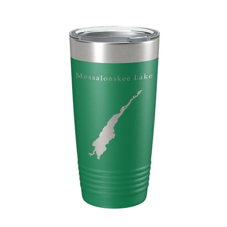 Messalonskee Lake Map Tumbler Travel Mug Insulated Laser Engraved Coffee Cup Maine 20 oz Green
Messalonskee Lake Map Tumbler Travel Mug Insulated Laser Engraved Coffee Cup Maine 20 oz Green