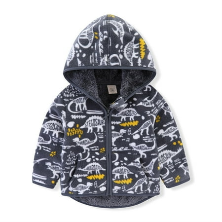 1-6 T Toddler Kids Girls Boys Fleece Jacket Warm Zip Hooded Jackets Outerwear for Spring Fall Doodle Dinosaur 4-5 Years
1-6 T Toddler Kids Girls Boys Fleece Jacket Warm Zip Hooded Jackets Outerwear for Spring Fall Doodle Dinosaur 4-5 Years