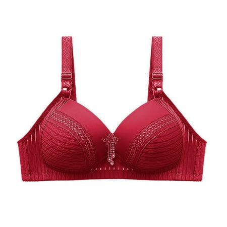 CAICJ98 Lingerie for Women Women s Large Size Bra without Rims Thin Receiving Underwear Anti Sagging Bra Underwear Underwire (Red 38/85)
CAICJ98 Lingerie for Women Women s Large Size Bra without Rims Thin Receiving Underwear Anti Sagging Bra Underwear Underwire (Red 38/85)