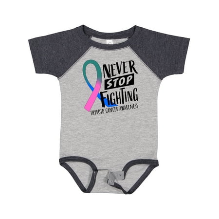 Inktastic Never Stop Fighting Thyroid Cancer Awareness Ribbon Gift Baby Boy or Baby Girl Bodysuit
Inktastic Never Stop Fighting Thyroid Cancer Awareness Ribbon Gift Baby Boy or Baby Girl Bodysuit