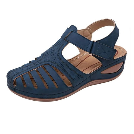 NOKIO Soft Bottom Shoes for Women Casual Wedge Sandals Soft Hollow Closed Toe Shoes Summer Platform Nonslip Shoes Sandals
NOKIO Soft Bottom Shoes for Women Casual Wedge Sandals Soft Hollow Closed Toe Shoes Summer Platform Nonslip Shoes Sandals