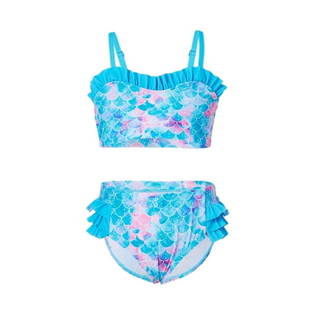 Girls Swimsuit Summer Cute Crisscross Back Leopard Floral Print Two Pieces Swimsuit
Girls Swimsuit Summer Cute Crisscross Back Leopard Floral Print Two Pieces Swimsuit