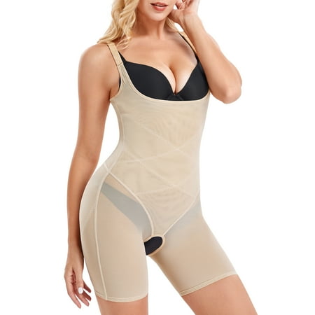 Gotoly Women Shapewear Bodysuit Tummy Contorl Body Shaper Underbust Corset Thigh Slimmer(Beige Medium)
Gotoly Women Shapewear Bodysuit Tummy Contorl Body Shaper Underbust Corset Thigh Slimmer(Beige Medium)