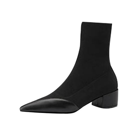 Ymiytan Women Slip Resistant Casual Shoe Formal Pointy Toe Booties Outdoor Comfort Black 4.5
Ymiytan Women Slip Resistant Casual Shoe Formal Pointy Toe Booties Outdoor Comfort Black 4.5