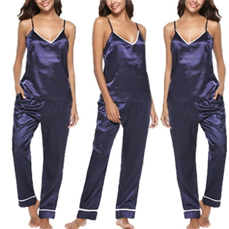 Pajamas for Women Womens Pajama Sets Pajama Sets for Women Soft Women Sleepwear V- Neck Sleeveless Top Pant Pajamas Set Sexy Suspender Trousers Suit
Pajamas for Women Womens Pajama Sets Pajama Sets for Women Soft Women Sleepwear V- Neck Sleeveless Top Pant Pajamas Set Sexy Suspender Trousers Suit