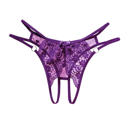 CBGELRT Lingerie Women s Panties Transparent Thongs Hollow Out Solids Bow Underwear Women Lace Briefs Pantys
CBGELRT Lingerie Women s Panties Transparent Thongs Hollow Out Solids Bow Underwear Women Lace Briefs Pantys