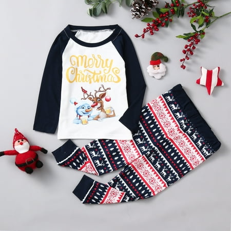 Parent-Child Kid Outfit Merry Christmas Letter Print O Neck Parent-Child Plaid Long-Sleeved Trousers Pajama Set
Parent-Child Kid Outfit Merry Christmas Letter Print O Neck Parent-Child Plaid Long-Sleeved Trousers Pajama Set
