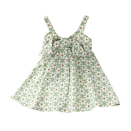 DNDKILG Baby Toddler Girls Sleeveless Dresses Floral Sundress V Neck Summer Dress Mint Green 6M-5Y 120
DNDKILG Baby Toddler Girls Sleeveless Dresses Floral Sundress V Neck Summer Dress Mint Green 6M-5Y 120