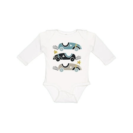 Inktastic Race Car Baby Boy Clothes Gift Baby Boy Long Sleeve Bodysuit