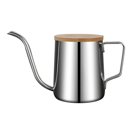 Hand Drip Coffee Kettle Lidded Coffee Kettle Long Spout Water Kettle 350ml
Hand Drip Coffee Kettle Lidded Coffee Kettle Long Spout Water Kettle 350ml