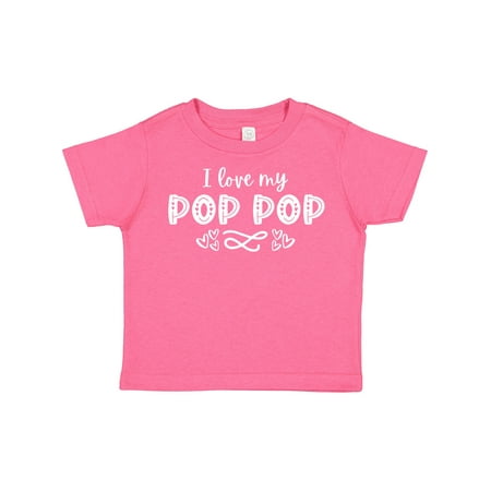 Inktastic I Love My Pop Pop with Hearts Gift Toddler Boy or Toddler Girl T-Shirt
Inktastic I Love My Pop Pop with Hearts Gift Toddler Boy or Toddler Girl T-Shirt