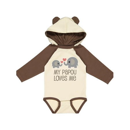 Inktastic My Papou Loves Me Grandchild Gift Baby Boy or Baby Girl Long Sleeve Bodysuit
Inktastic My Papou Loves Me Grandchild Gift Baby Boy or Baby Girl Long Sleeve Bodysuit