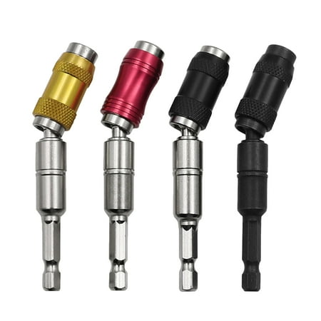 HOMEMAXS 4pcs Pivoting Bit Tip Holders Hex Quick Release Bits Extenders Magnetic Knuckle Bits Extenders
HOMEMAXS 4pcs Pivoting Bit Tip Holders Hex Quick Release Bits Extenders Magnetic Knuckle Bits Extenders