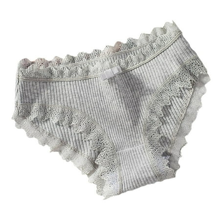 YUUZONE Solid Color Bows Women Knikers Soft Lacy Edge Cotton Panties for Daily Wearing
YUUZONE Solid Color Bows Women Knikers Soft Lacy Edge Cotton Panties for Daily Wearing