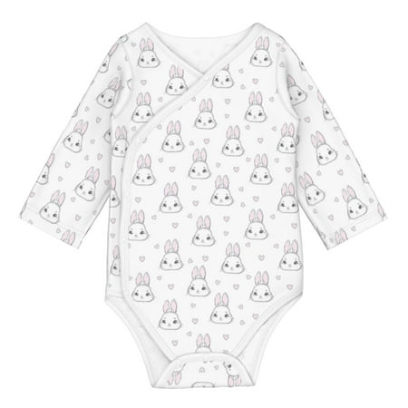 Coaee Heart Rabbit for Soft Cotton Baby Long-Sleeve Bodysuit Girls Boys Bodysuit Romper
Coaee Heart Rabbit for Soft Cotton Baby Long-Sleeve Bodysuit Girls Boys Bodysuit Romper