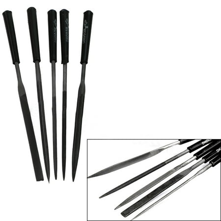 JUNTEX Practical New Needle File Set Sharpening 3*140*5mm Model Polishing
