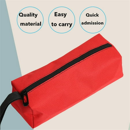 SEARCHI Zippered Tool Bag Multi-purpose Tool Pouch Utility Bags for Small Tools
SEARCHI Zippered Tool Bag Multi-purpose Tool Pouch Utility Bags for Small Tools