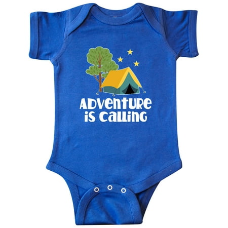 Inktastic Adventure is Calling Camping Gift Baby Boy or Baby Girl Bodysuit