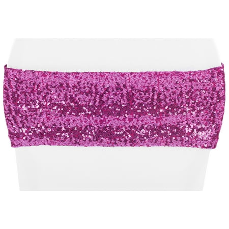 Glitz Sequin Spandex Chair Band Approx. 5 inch wide x 12 inch length (unstretched) - Fuchsia 1 Piece
Glitz Sequin Spandex Chair Band Approx. 5 inch wide x 12 inch length (unstretched) - Fuchsia 1 Piece