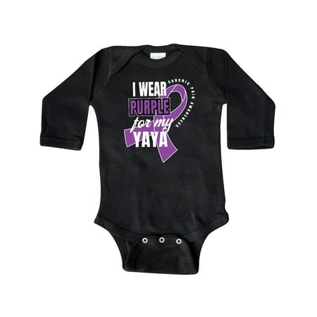Inktastic Chronic Pain I Wear Purple For My Yaya Gift Baby Boy or Baby Girl Long Sleeve Bodysuit
Inktastic Chronic Pain I Wear Purple For My Yaya Gift Baby Boy or Baby Girl Long Sleeve Bodysuit