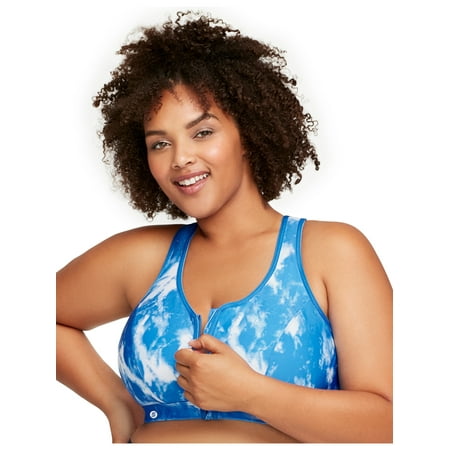 Glamorise Full Figure Plus Size Zip Up Front-Closure Sports Bra Wirefree #9266
Glamorise Full Figure Plus Size Zip Up Front-Closure Sports Bra Wirefree #9266