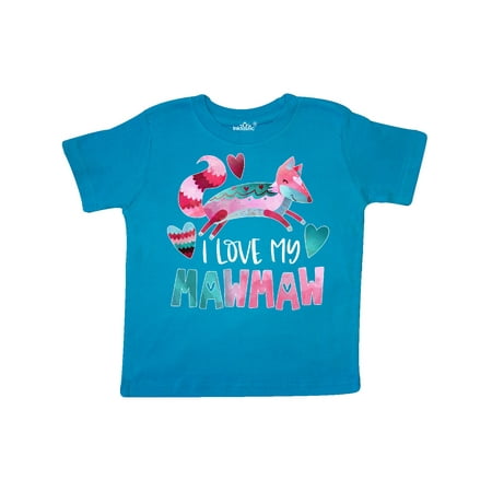 Inktastic I Love My Mawmaw Pink and Blue Fox with Hearts Gift Toddler Boy or Toddler Girl T-Shirt
Inktastic I Love My Mawmaw Pink and Blue Fox with Hearts Gift Toddler Boy or Toddler Girl T-Shirt