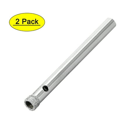 Uxcell 5mm Diamond Glass Hole Saw Core Drill Bits Nickel Plated 2 Pack
Uxcell 5mm Diamond Glass Hole Saw Core Drill Bits Nickel Plated 2 Pack