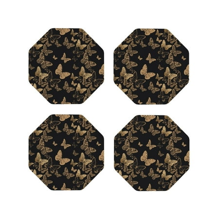 Leather Coasters with Heat-resistant for Drinks modern golden butterfly -标题2 Octagon
Leather Coasters with Heat-resistant for Drinks modern golden butterfly -标题2 Octagon