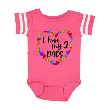 Inktastic I Love my Two Dads- Pride Rainbow Hearts Gift Baby Boy or Baby Girl Bodysuit
Inktastic I Love my Two Dads- Pride Rainbow Hearts Gift Baby Boy or Baby Girl Bodysuit