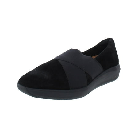Clarks Womens Tawnia Band Leather Dress Sport Slip-On Sneakers