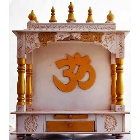 Jodhpur Handicrafts Wooden Home Temple with LED Bulb (White 60x30x75cm)
Jodhpur Handicrafts Wooden Home Temple with LED Bulb (White 60x30x75cm)