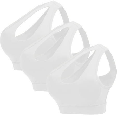 Elbourn One Shoulder Sport Bra for Sexy Women 3 Pack