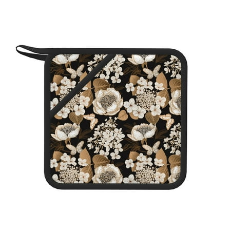 Matuu Retro Hydrangeas for Square Silicone Anti-hot Pad for Kitchen Potholders Hot Dishers Spoon Holder
Matuu Retro Hydrangeas for Square Silicone Anti-hot Pad for Kitchen Potholders Hot Dishers Spoon Holder