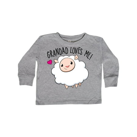 Inktastic Grandad Loves Me- cute sheep Gift Toddler Boy or Toddler Girl Long Sleeve T-Shirt
Inktastic Grandad Loves Me- cute sheep Gift Toddler Boy or Toddler Girl Long Sleeve T-Shirt