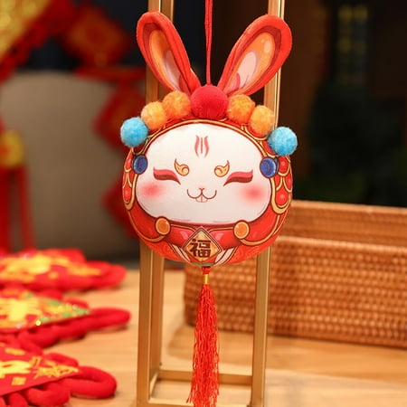 Seekfunning 2023 New Year of the Rabbit Mascot Folk Custom Wind Rabbit Pendant 20cm
Seekfunning 2023 New Year of the Rabbit Mascot Folk Custom Wind Rabbit Pendant 20cm