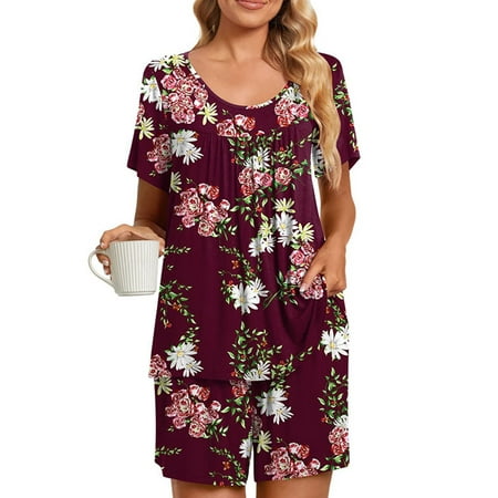 Sexy Dance Women Sleepwear Elastic Waist Lounge Sets V Neck Nightwear Casual Nightgown Daily Wear Pjs Red 2XL
Sexy Dance Women Sleepwear Elastic Waist Lounge Sets V Neck Nightwear Casual Nightgown Daily Wear Pjs Red 2XL