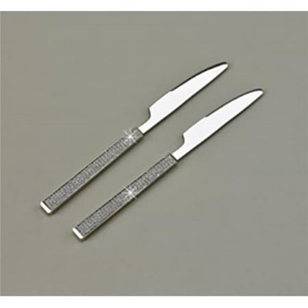 Creative Gifts International 003917 8.5 in. Glitter Galore Nickel Plated Knife Pair
Creative Gifts International 003917 8.5 in. Glitter Galore Nickel Plated Knife Pair