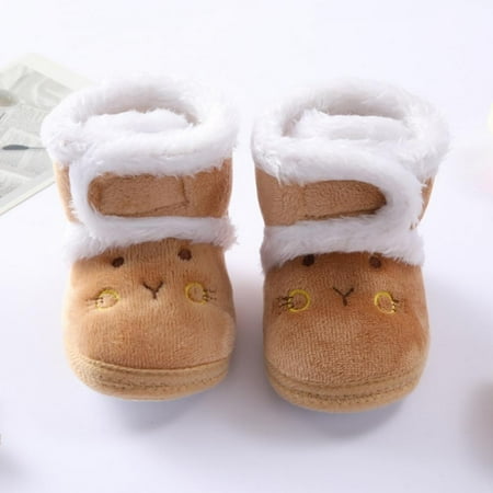 SYNPOS Prewalker Toddler Boots Premium Soft Anti-Slip Sole Warm Winter Boots for Infant Baby Girls 0-18 Months
SYNPOS Prewalker Toddler Boots Premium Soft Anti-Slip Sole Warm Winter Boots for Infant Baby Girls 0-18 Months