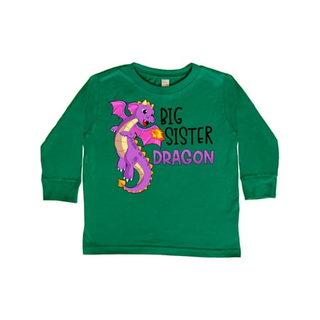 Inktastic Big Sister Cute Purple Dragon Gift Toddler Toddler Girl Long Sleeve T-Shirt
Inktastic Big Sister Cute Purple Dragon Gift Toddler Toddler Girl Long Sleeve T-Shirt