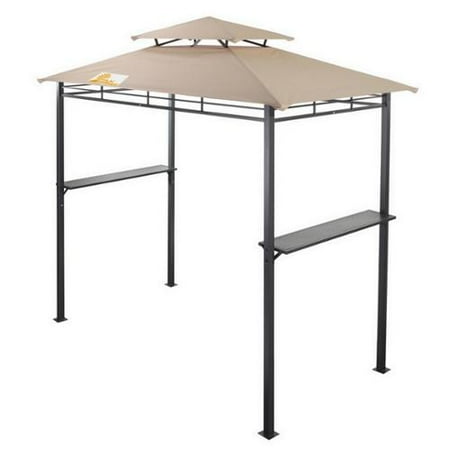 Palm Springs Deluxe 8FT Double-Tier Barbecue Canopy / BBQ Grill Tent
