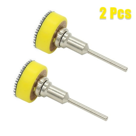 2PCS 1inch Disc Sandpaper Self-adhesion Abrasive Pad w/ 3mm Shank Polishing Tool
2PCS 1inch Disc Sandpaper Self-adhesion Abrasive Pad w/ 3mm Shank Polishing Tool