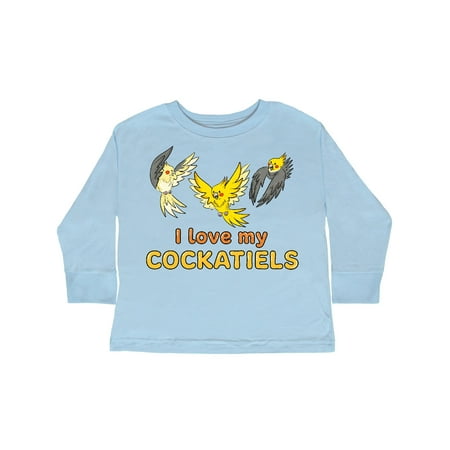 Inktastic I Love My Cockatiels Gift Toddler Boy or Toddler Girl Long Sleeve T-Shirt
Inktastic I Love My Cockatiels Gift Toddler Boy or Toddler Girl Long Sleeve T-Shirt