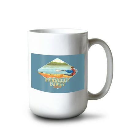 15 fl oz Ceramic Mug Rangeley Lakes Maine Kayak Scene Contour Dishwasher & Microwave Safe
15 fl oz Ceramic Mug Rangeley Lakes Maine Kayak Scene Contour Dishwasher & Microwave Safe