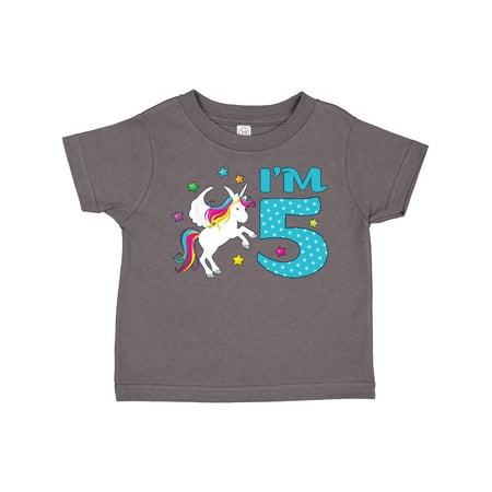 Inktastic I m Five - Fifth Birthday Unicorn Gift Toddler Boy or Toddler Girl T-Shirt
Inktastic I m Five - Fifth Birthday Unicorn Gift Toddler Boy or Toddler Girl T-Shirt