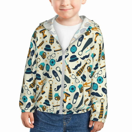Lukts Fathers day Print Children s Long-Sleeved Sun Protection Clothing Hooded Sweatshirts for Boys and Girls Outdoor Sports-18 Months
Lukts Fathers day Print Children s Long-Sleeved Sun Protection Clothing Hooded Sweatshirts for Boys and Girls Outdoor Sports-18 Months